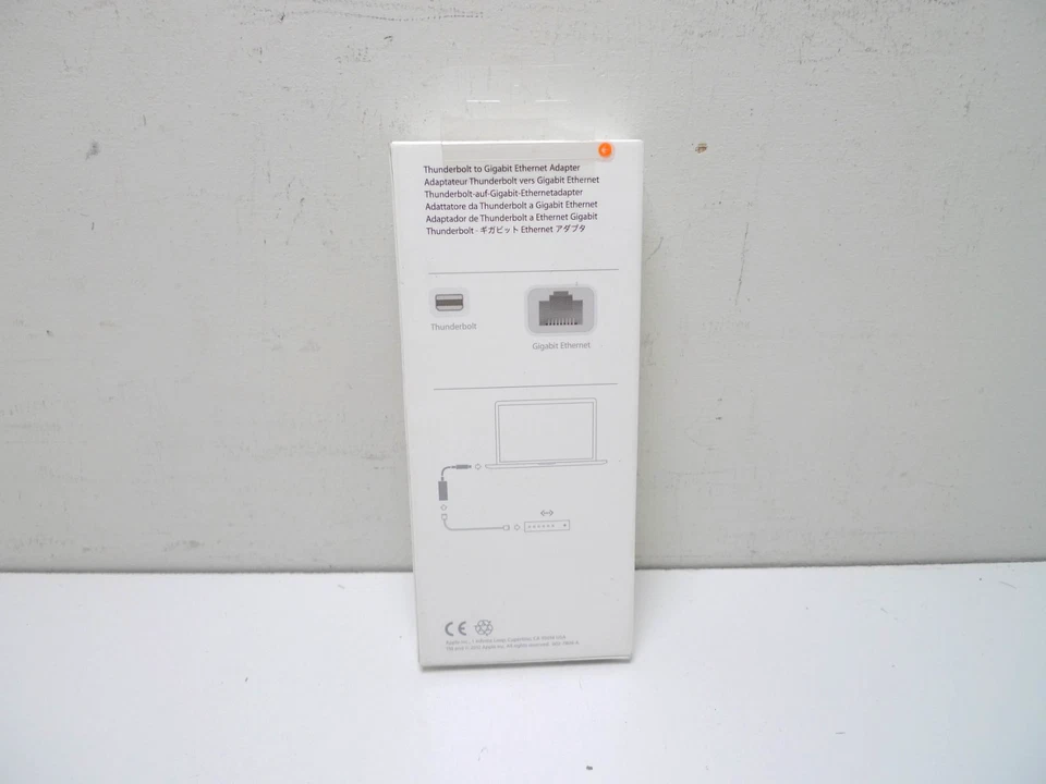 Apple White Thunderbolt to Gigabit Ethernet Adapter | A1433 | Sealed - Image 2 of 2