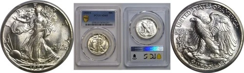 1929-S Walking Liberty Half Dollar   PCGS MS-65