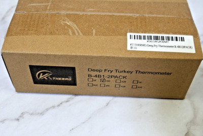 KT Thermo Deep Fry Turkey/Meat Thermometer Easy to Read Long Probe/2