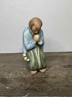 Vintage GOEBEL Hummel NATIVITY Kneeling SHEPHERD Figurine Germany HX323