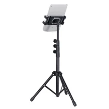 Foldable Height Adjustable Floor Tablet Tripod Stand Mount for iPad Cellphone