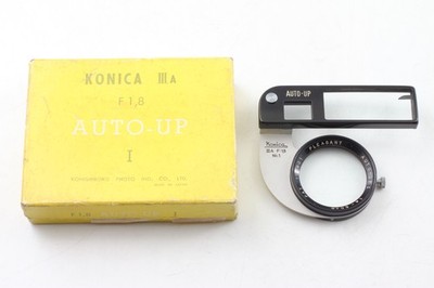   [ Near MINT In BOX ]  KONICA AUTO-UP III A 100-50cm f1.8 No,1 Lens From JAPAN