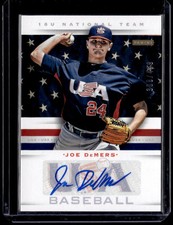 2013 Panini USA Baseball 18U National Team Signatures #3 Joe DeMers AUTO /499