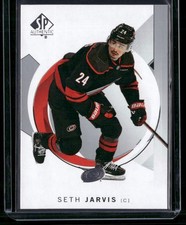 Seth Jarvis 2024-25 SP Authentic #33 Carolina Hurricanes