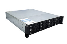 QNAP TVS-1271U-RP Nas Intel Core i3-4150 16GB RAM 2x500GB 2x480GB SSD 10x3TB HDD