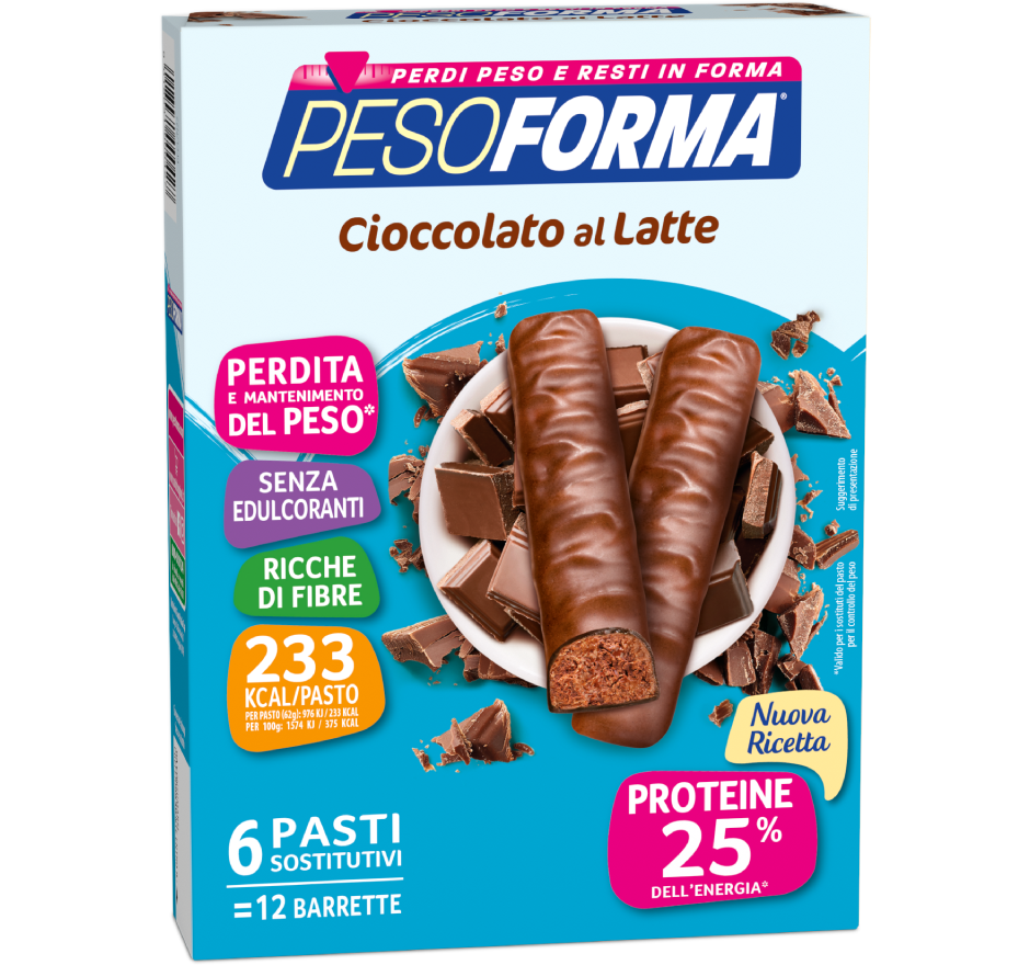 Pesoforma Barr Ciocc Latte 12p - Immagine 2