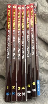 The Flash Geoff Johns Vol 1-6 Flashpoint TPB Lot DC Comics Barry Allen Rebirth