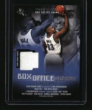 2001-02 E-X #NNO Grant Hill X - Box Office Draws Memorabilia - Game Worn Shorts