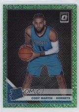 2019 Panini Donruss Optic Rated Rookie Choice Dragon Prizm Cody Martin #181 2y0