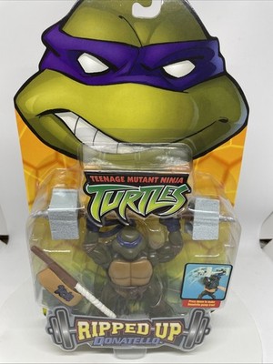 Teenage Mutant Ninja Turtles RIPPED UP Donatello Playmates MOC 2004 TMNT Minty