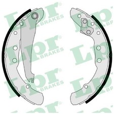 Bremsbackensatz hinten für Audi 80 B3 893 B4 8C2 8C5 90 A6 C4 4A2 4A5 | 2444507