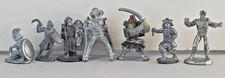 Ral Partha D D Metal Miniature Figures Lot of 7 PC Characters 1977  1979 Lot 2