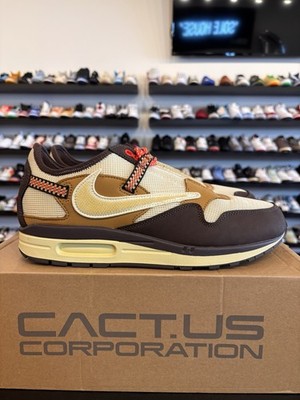 Nike Air Max 1 Travis Scott Baroque Brown Size 11 Pre-Owned DO9392-200