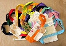 Trader Joe's Mini Tote Bags Lot of 13 FULL COLLECTION + EXCLUSIVE EXTRAS 🔥