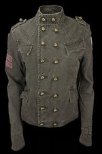 DSQUARED2 Giacca Bomber Uomo Designer Modello Limitato Marrone Tg S