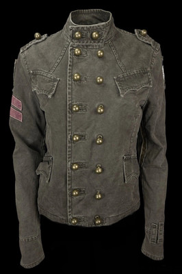 Dsquared2 mens designer bomber jacket limited edition brown size S