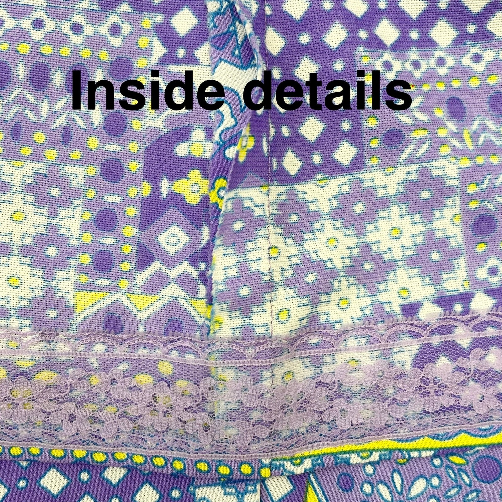 Vintage '60s The Stroller Patchwork Flower Power … - image 6