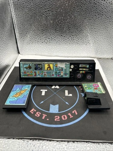 GI Joe ARAH. 1983 Headquarters. Parts. Computer Console, No Cover