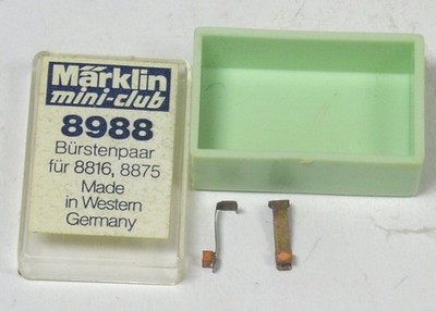 Z Bürstenpaar f. 8816/8875 etc. Märklin 8988 neuw. OVP