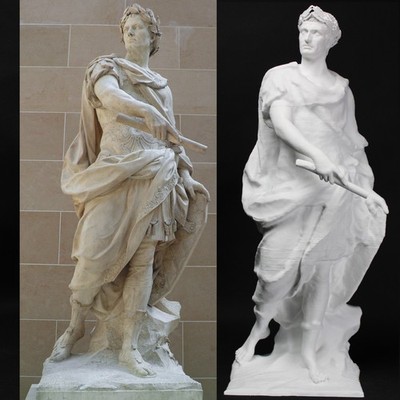 Julius Caesar Sculpture ''20/50cm Big size desk gadget