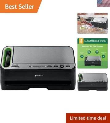 V4400 Automatic Vacuum Sealer System - 2-in-1 Design with Easy Bag Detection Kit