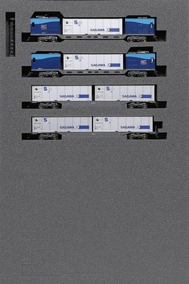 KATO N Gauge M250 Series Super Rail Cargo U50A Container Loading Add-on Set NEW