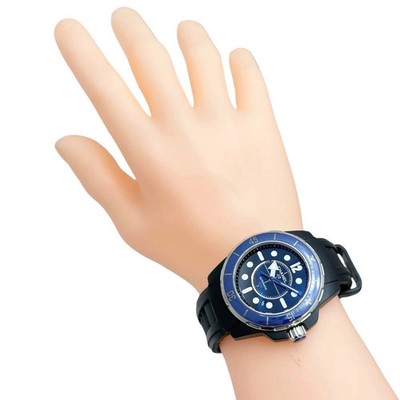 CHANEL H2559 J12 Marine Watch Ceramic Rubber Automatic Black Dial