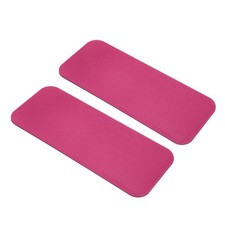 2Pcs Felt Base Shaper, 12.4x5 Inch Rectangle Bag Bottom Shaper Pad, Dark Red