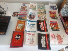 Atari Video Game Console System with storage case