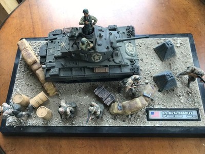 Forces Of Valors US M2A2 Bradley Kuwait 1991 Pre-Owned No Box Included Very Good