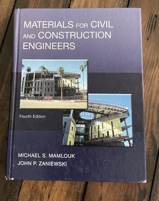 Materials for Civil & Construction Engineers 4th Edition (Hardcover 2017)-VG
