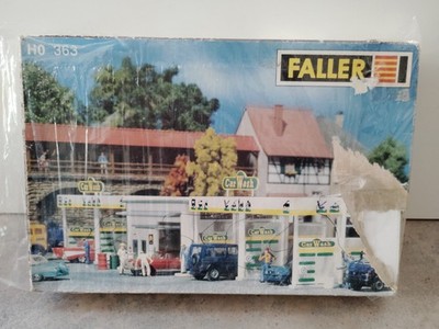 Faller H0 363 - Bausatz Autowaschanlage Car wash in beschädigter OVP