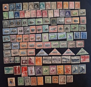 RARE 1880s Portuguese Mozambique lot of postage stamps Mint & Used
