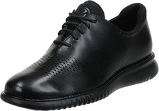 Cole Haan - Men's 2.Zerogrand Laser Cut Wingtip Oxford Shoes, Black, Size 11.5