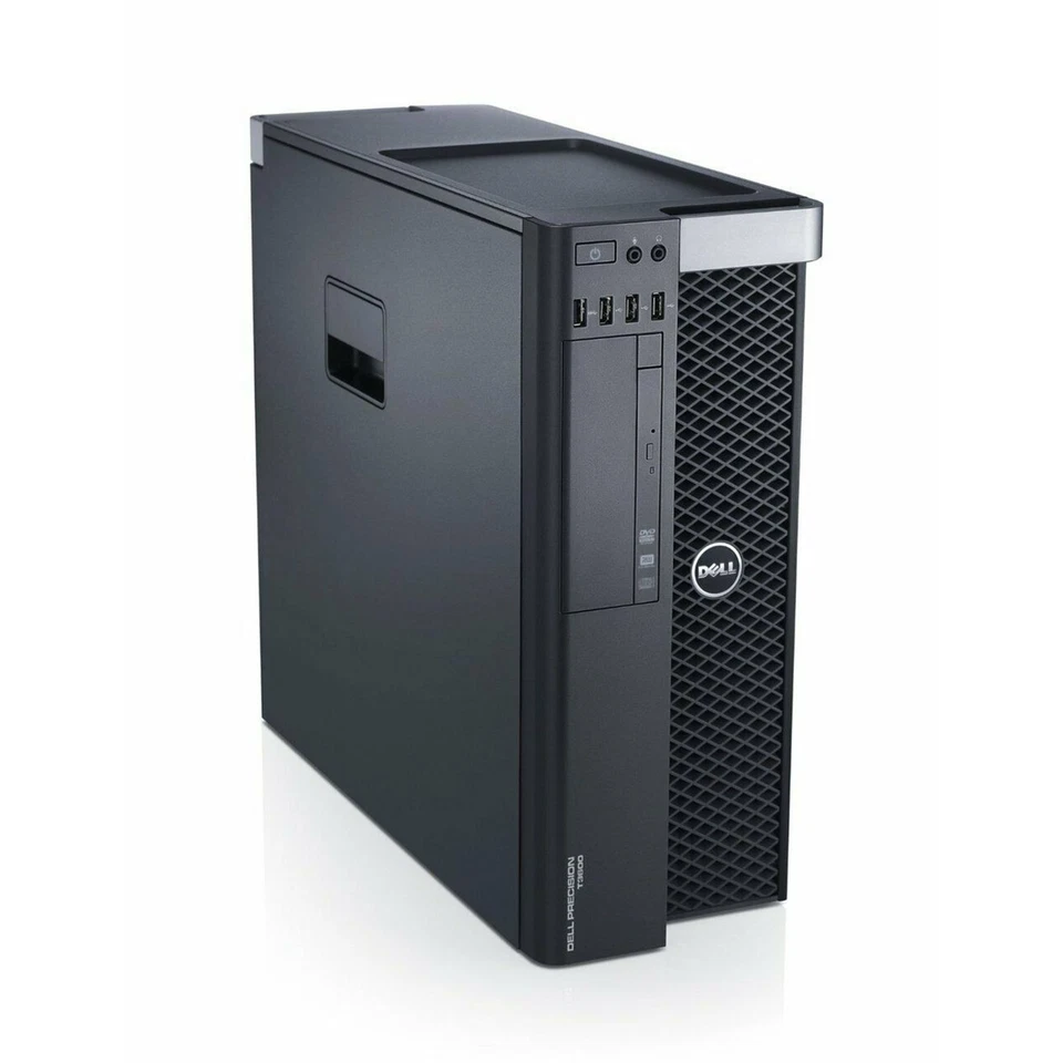 DELL T3600 Workstation E5-2667 32GB Quadro 4000 512GB SSD - Image 2 of 4