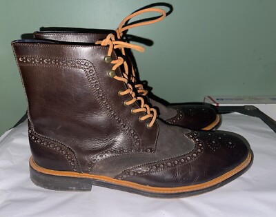 Cole Haan Ankle Boots Mens Sz 13 M Air Harrison Brown  display picture 1