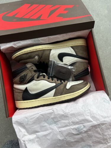 Travis Scott x Air Jordan 1 Retro High OG 2019 « Mocha » UK9,5 - Photo 1/9