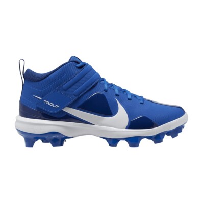 Size 13 Nike Force Trout 7 MCS Royal Blue White Baseball Cleats CT0828-400