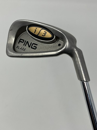 Ping i3 Blade Black Dot 3 Iron JZ Stiff Cushion Steel Shaft 39'' R-Hand Good - Picture 4 of 16