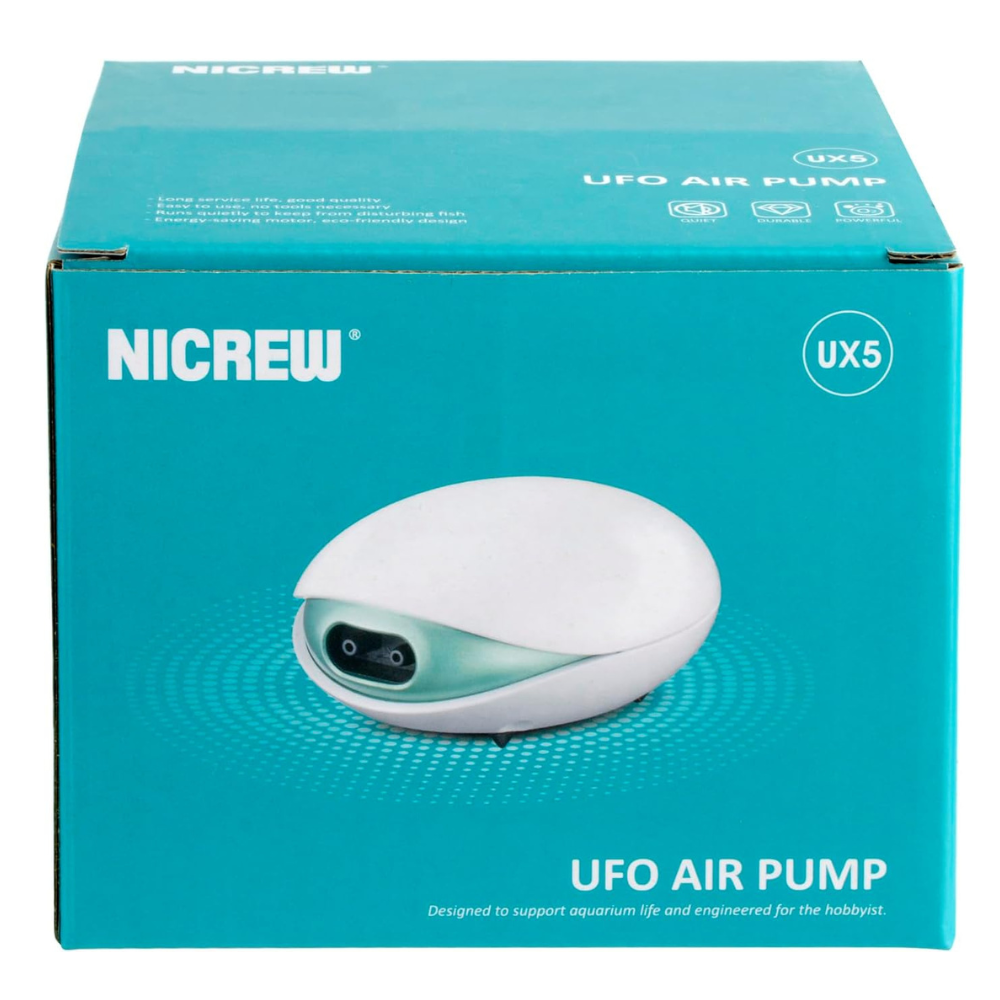 Aquarium Air Pump Ultra Silent Air Aerator Pump Tank Oxygen Pump ‎2.5 W