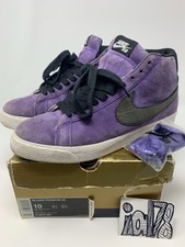 nike sb blazer purple snakeskin