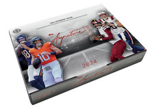 2024 TOPPS SIGNATURE CLASS FOOTBALL HOBBY BOX (5 AUTOS)