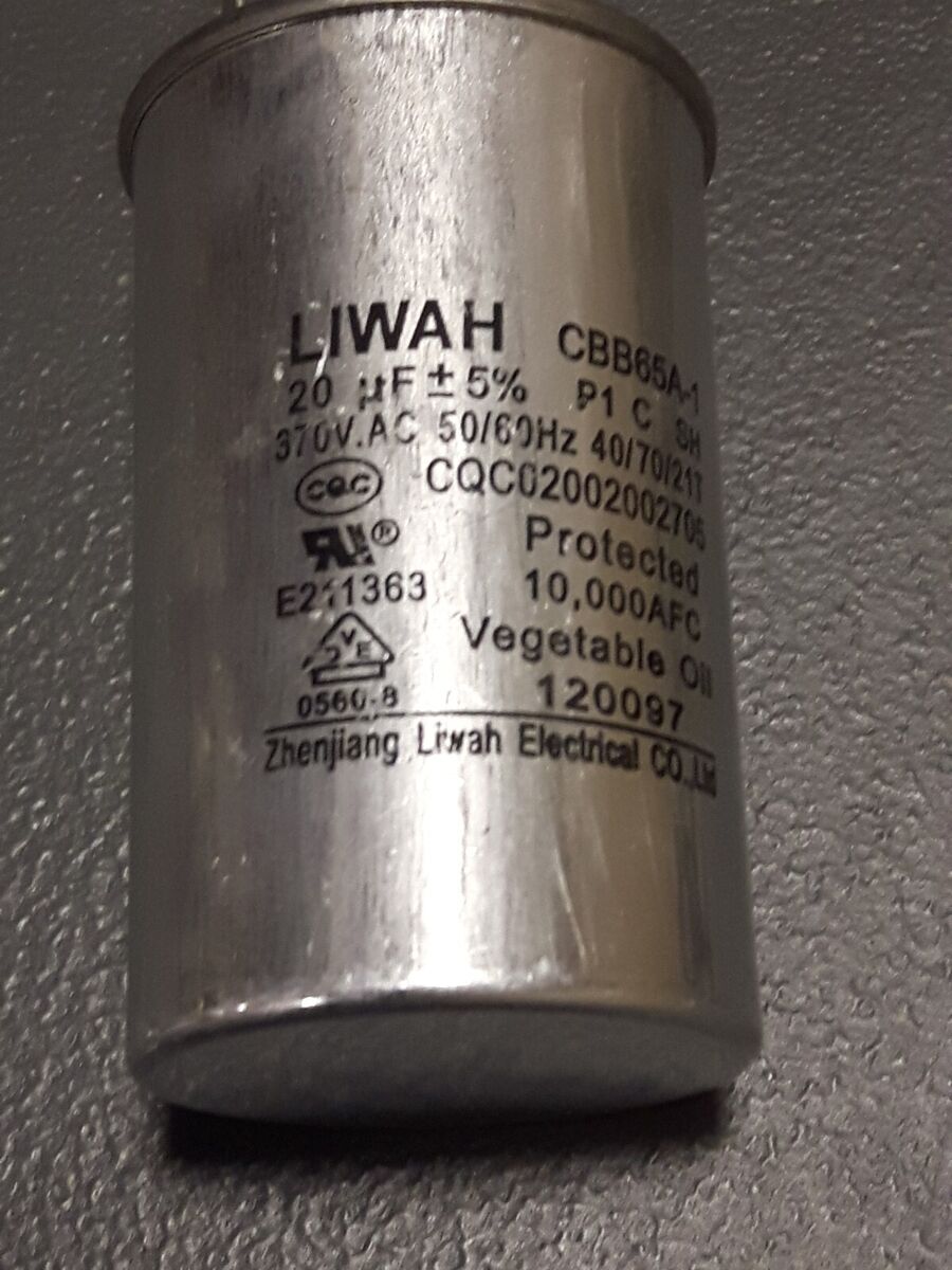 4 LIWAH CBB65A-1 MOTOR STARTING CAPACITORS 20pF 370VAC 50 4 LIWAH CBB65A-1 MOTOR STARTING CAPACITORS 20pF 370VAC 50