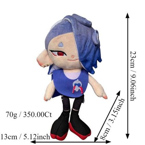 Splatoon 3 Juguetes Anime Decoración Habitación Kawaii Figura de Acción Almohada Juguetes - Imagen 15 de 16