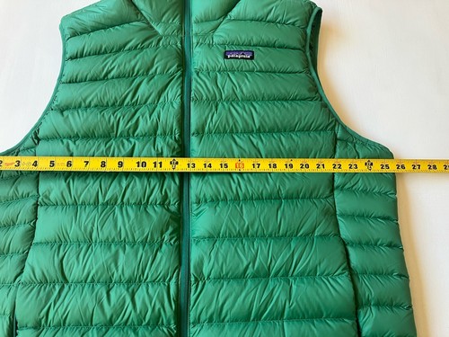 Patagonia Men's Down Sweater Vest Color Gather Green Men's Size 2XL XXL - Picture 5 of 7