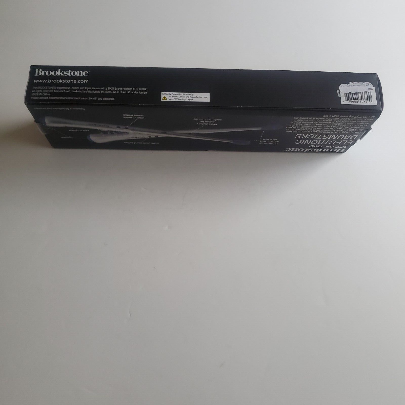 Brookstone Set Of Two Electrotonic Drumsticks (For Adults) eBay