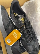 Genuine Adidas Originals Gazelle Cordura ® ( Men 13 ) Black Suede