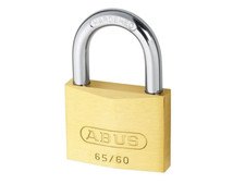 Abus Mechanical 65/60Mm Brass Padlock Keyed Alike 601 ABUKA08753