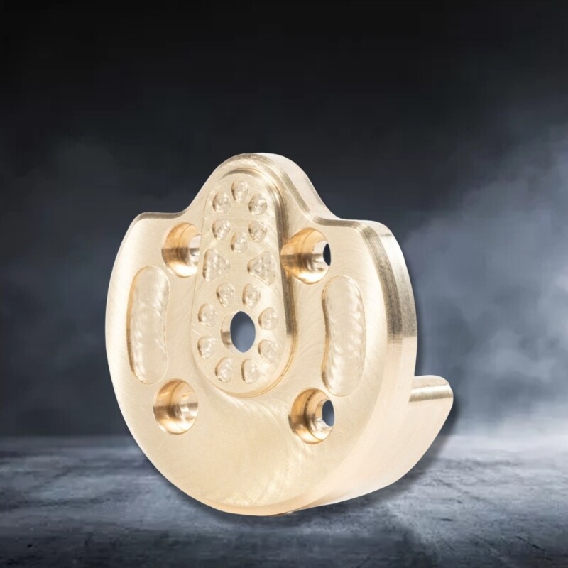 Brass Weights Portal Axles Housing Mount Diff Cover for 1/18 Axial