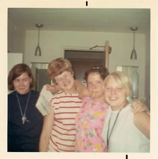 Vintage Photo Teen GirlsYoung Ladies College Band Camp High School 